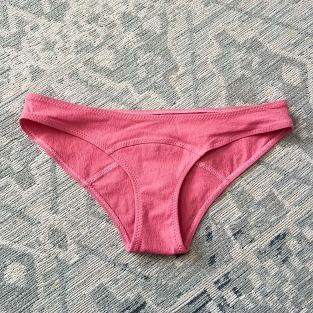 Lisa Marie Fernandez Size II (2) • Pink Stretch Swimwear Bikini Bottoms.